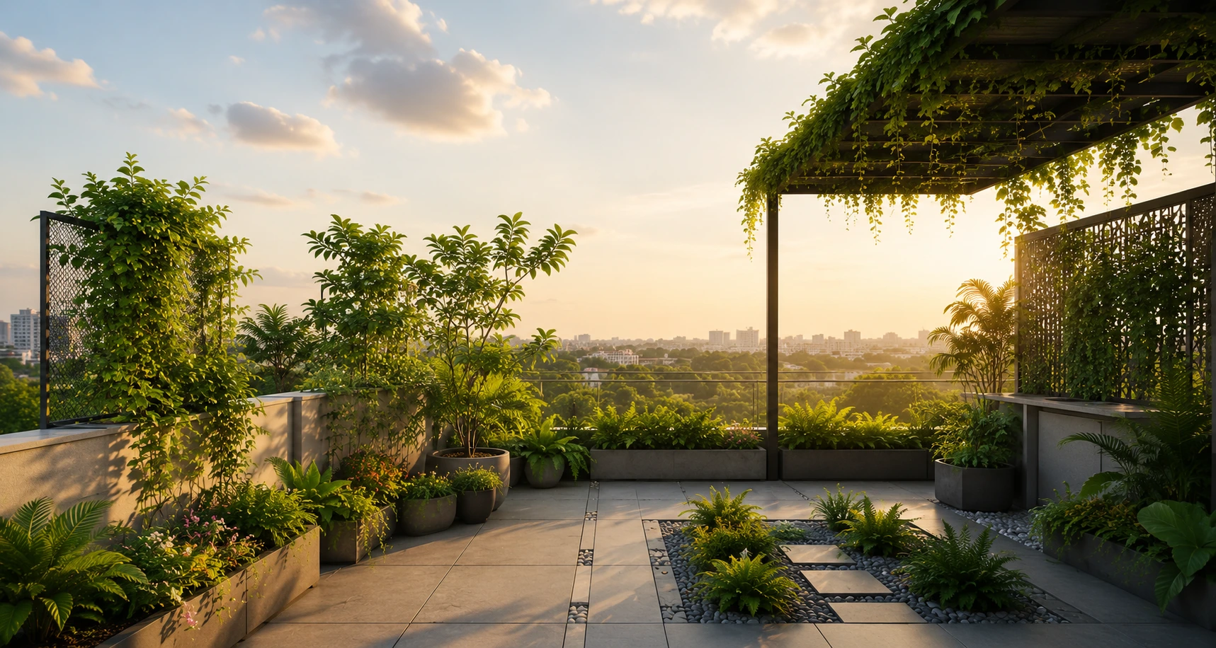 A rooftop that stays cool naturally