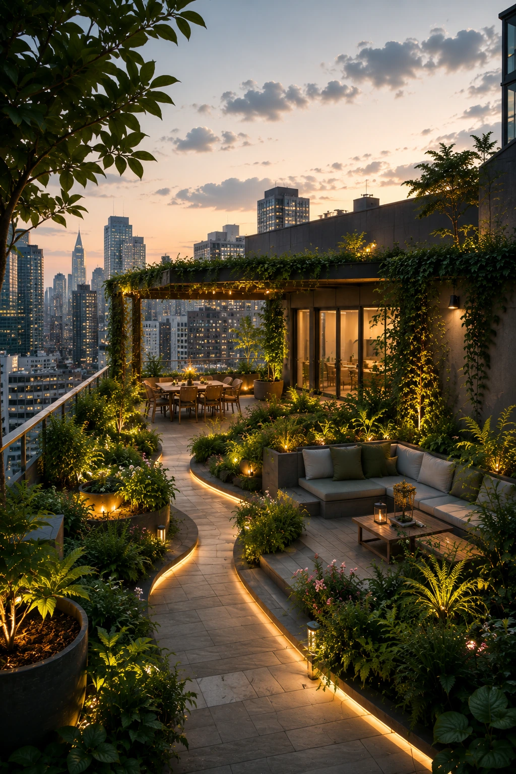 Rooftop transformation in the heart of the city